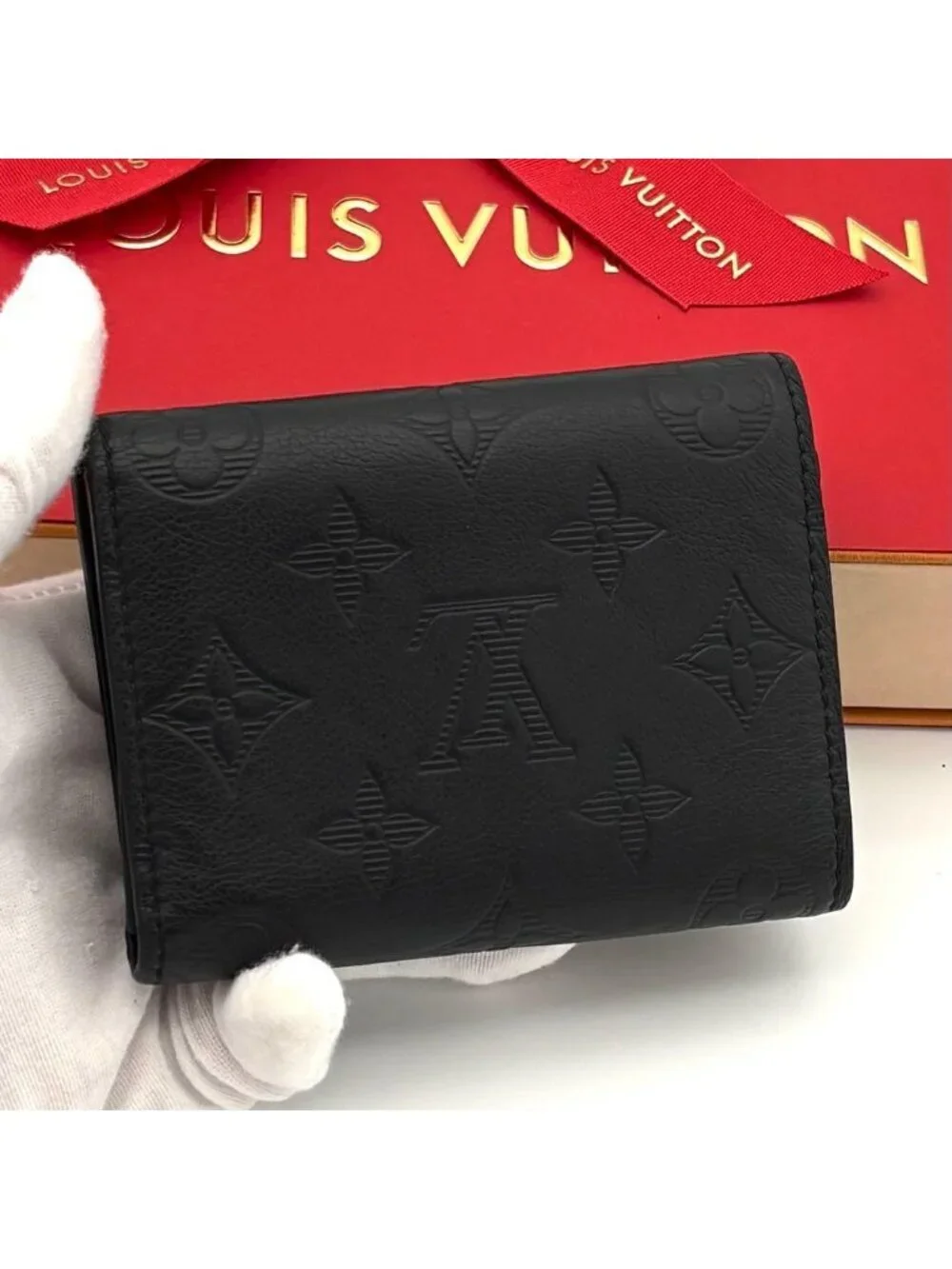 Louis Vuitton Monogram Shadow Victor Wallet Black